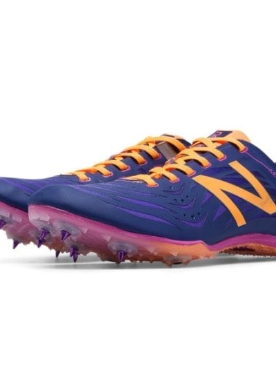 Fitness Mania - New Balance MD 800v4 - Womens Middle Distance Track Spikes - Purple/Orange