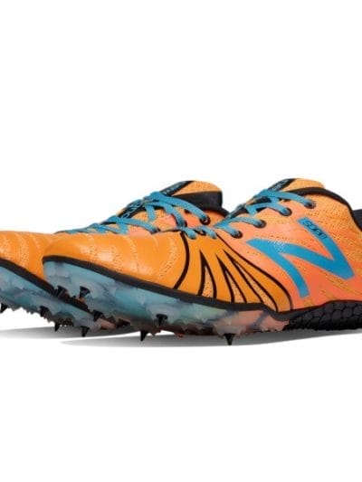 Fitness Mania - New Balance SD 100 - Mens Track Sprint Spikes - Orange/Atlantic Blue