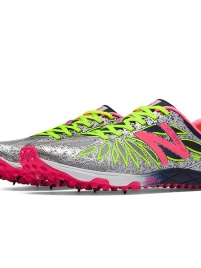 Fitness Mania - New Balance XC 5000v2 - Womens Cross Country Track Spikes - Black/Pink Zing/Hi-Lite
