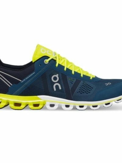 Fitness Mania - On Cloudflow 2018 - Mens Running Shoes - Petrol/Neon