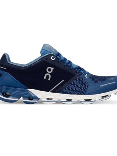 Fitness Mania - On Cloudflyer 2018 New and Improved - Mens Running Shoes - Blue/White