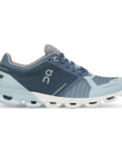 Fitness Mania - On Cloudflyer 2018 New and Improved - Womens Running Shoes - Aqua/White