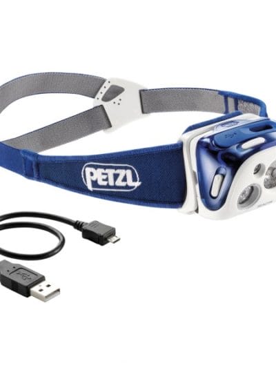 Fitness Mania - Petzl Reactik Running Headlamp/Light - Blue