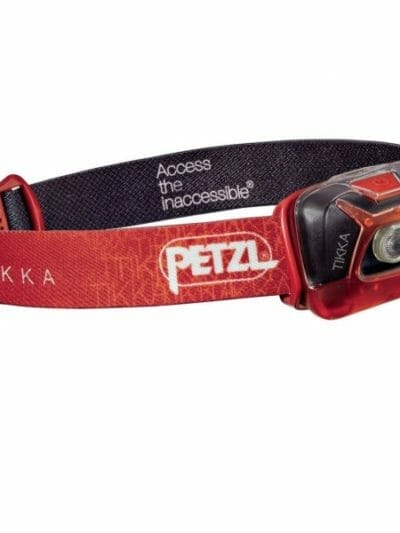 Fitness Mania - Petzl Tikka Running Headlamp/Light - Red