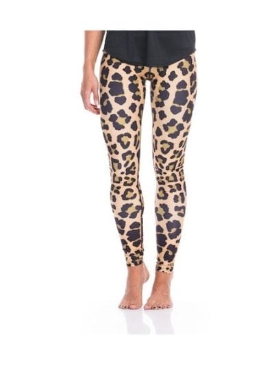 Fitness Mania - SIX30 Jaguar Womens Compression Training Tights - Animal Print