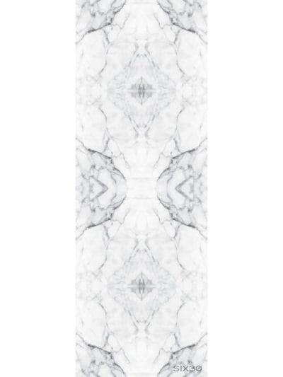 Fitness Mania - SIX30 Suede Yoga Mat - White Marble