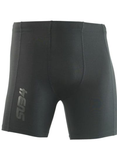 Fitness Mania - SUB4 Mens Compression Half Shorts - Black