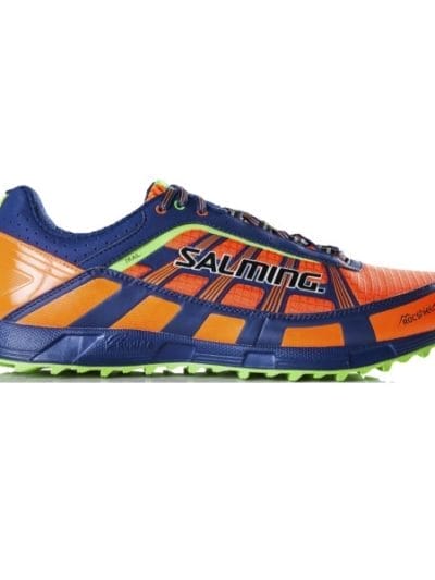 Fitness Mania - Salming Trail 3 - Mens Trail Running Shoes - Orange/Deep Blue