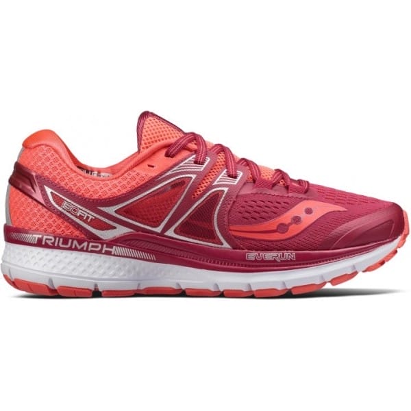 Fitness Mania - Saucony Triumph ISO 3 - Womens Running Shoes - Berry/Coral