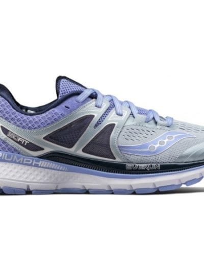 Fitness Mania - Saucony Triumph ISO 3 - Womens Running Shoes - Grey/Purple