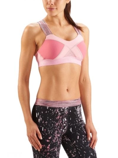 Fitness Mania - Skins DNAmic Speed Womens Crop Top - Flamingo