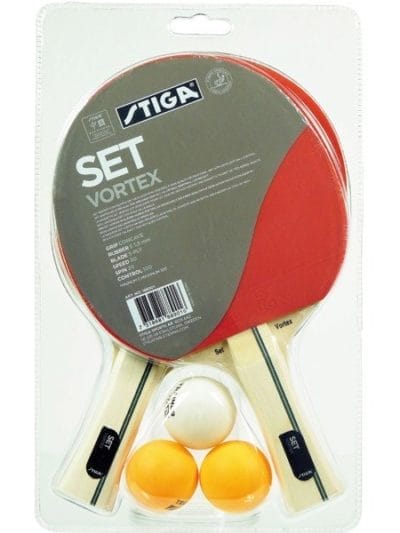 Fitness Mania - Stiga Set Vortex - 2 Player Table Tennis Set