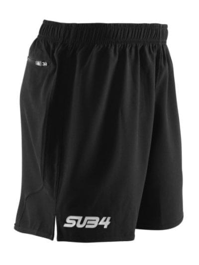 Fitness Mania - Sub4 5' Mens Running Shorts - Black