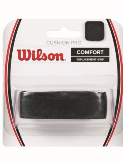 Fitness Mania - Wilson Cushion Pro Tennis Replacement Grip - Black