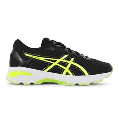 Fitness Mania - ASICS Kids GT-1000 6 GS Black / Safety Yellow / White