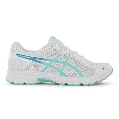 Fitness Mania - ASICS Kids (Girls) GEL-Contend 4 GS White / Aruba Blue / Silver