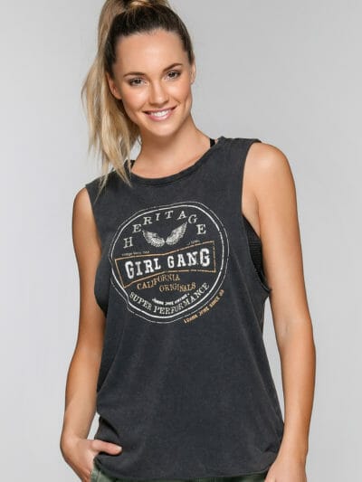 Fitness Mania - Girl Gang Vintage Tank