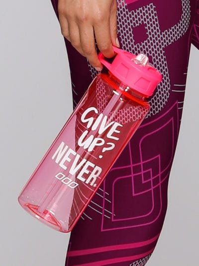 Fitness Mania - Give Up Never Water Bottle