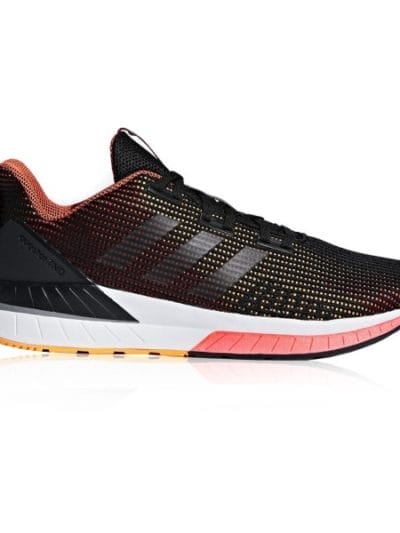 Fitness Mania - Adidas Questar TND - Mens Running Shoes - Core Black/Core Black/Hi-Res Orange