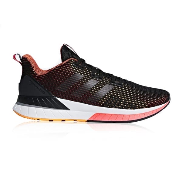 Fitness Mania - Adidas Questar TND - Mens Running Shoes - Core Black/Core Black/Hi-Res Orange
