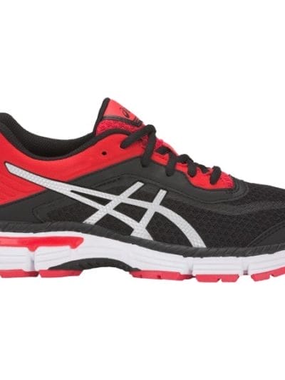 Fitness Mania - Asics GT-2000 6 GS - Kids Boys Running Shoes - Black/Silver/Fiery Red