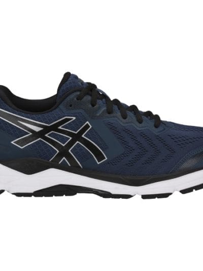 Fitness Mania - Asics Gel Foundation 13 - Mens Running Shoes - Dark Blue/Black/White