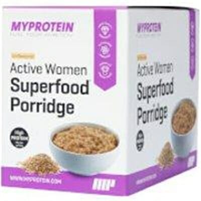Fitness Mania - Active Women Superfood Porridge - 20 x 40g - Sachet - Apple and Cinnamon