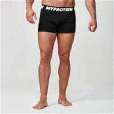 Fitness Mania - Classic Boxers - S - BLACK/BLACK