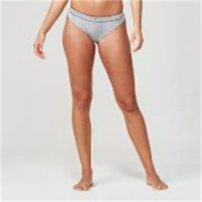 Fitness Mania - Logo Thong - M - Grey