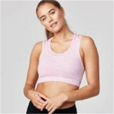 Fitness Mania - Seamless Bra - L - Smoke Blue