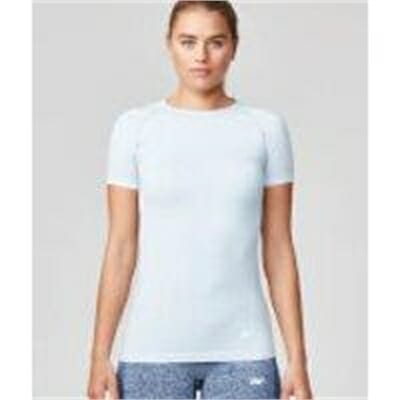 Fitness Mania - Seamless T-Shirt - L - Smoke Blue