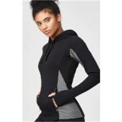 Fitness Mania - Superlite Slim Fit Pullover Hoodie - M - Black