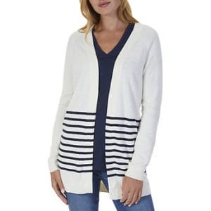 Fitness Mania - BRETON STRIPE FLYAWAY CARDIGAN