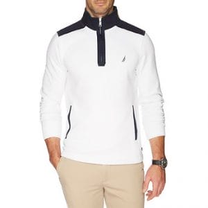 Fitness Mania - NAUTICA MOCK NECK PULL OVER