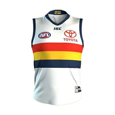 Fitness Mania - Adelaide Crows Away Guernsey 2018