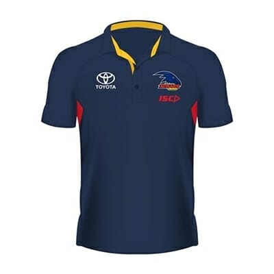 Fitness Mania - Adelaide Crows Kids Bamboo Polo 2018