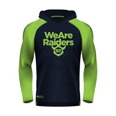 Fitness Mania - Canberra Raiders Warm Up Hoody 2018