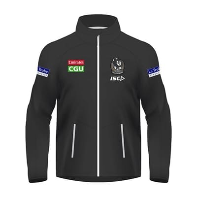 Fitness Mania - Collingwood Magpies Ladies Wet Weather Jacket 2018