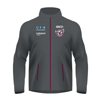 Fitness Mania - Manly Sea Eagles Kids Wet Weather Jacket 2018