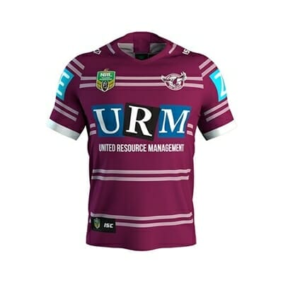 Fitness Mania - Manly Sea Eagles Ladies Home Jersey 2018