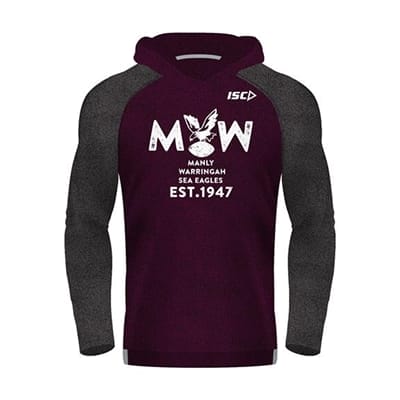 Fitness Mania - Manly Sea Eagles Warm Up Hoody 2018