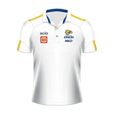 Fitness Mania - West Coast Eagles Media Polo 2018