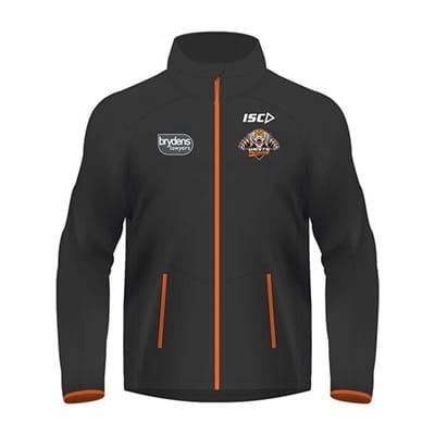 Fitness Mania - Wests Tigers Kids Wet Weather Jacket 2018