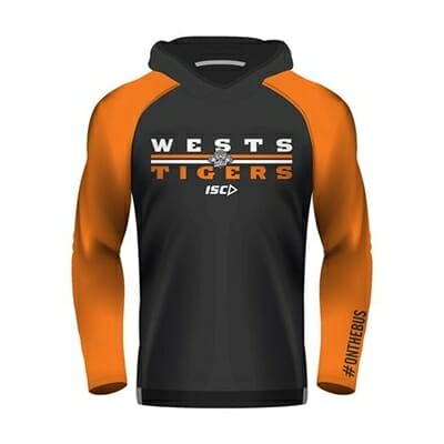 Fitness Mania - Wests Tigers Warm Up Hoody 2018