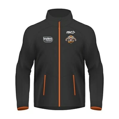 Fitness Mania - Wests Tigers Wet Weather Jacket 2018