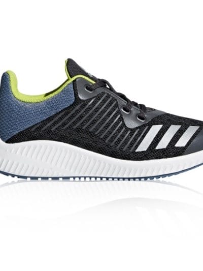 Fitness Mania - Adidas FortaRun Lace - Kids Boys Running Shoes - Carbon/Silver Metallic/Raw Steel
