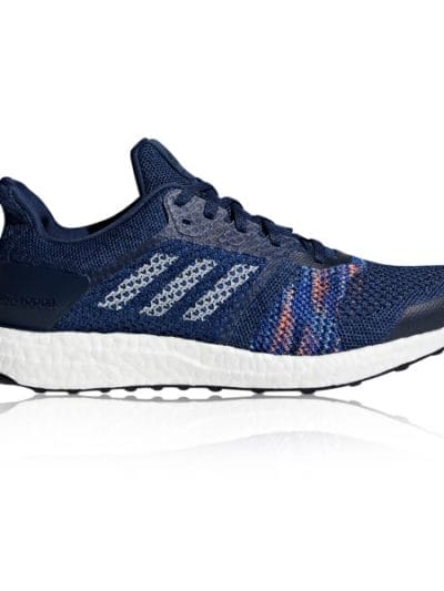 Fitness Mania - Adidas Ultra Boost ST - Mens Running Shoes - Noble Indigo/White/Collegiate Navy