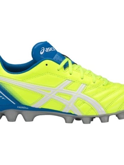 Fitness Mania - Asics DS Light 2 JR - Boys Football Boots - Safety Yellow/White/Directoire Blue