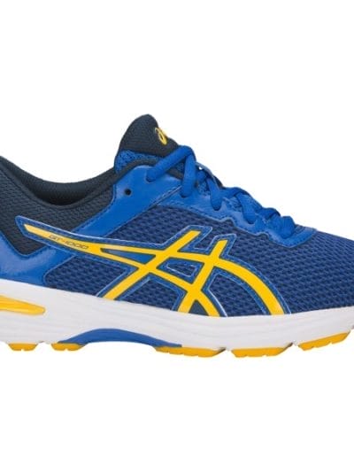 Fitness Mania - Asics GT-1000 6 GS - Kids Boys Running Shoes - Victoria Blue/Tai-Chi Yellow/Dark Blue