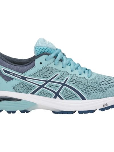 Fitness Mania - Asics GT-1000 6 - Womens Running Shoes - Porcelain Blue/Smoke Blue/White